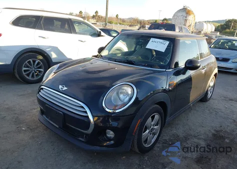2014 Mini Cooper из США, поврежденный, VIN WMWXM5C59ET934166